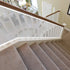 JIFTOK Baby Gate for Stairs, Banister Guard for Kids, Pets, Toys, 10ft L x 2.66 ft H, Mesh Netting Safety Net for Balcony Rail Stair, Stairway Net...