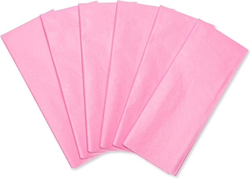American Greetings 125 Sheets 20 in. x 20 in. Light Pink Tissue Paper Bulk for Birthdays, Baby Showers, and All Occasions...