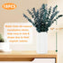 Dried Eucalyptus Leaves Shower Decor - 18PCS 17” Large Fresh Eucalyptus Shower Plant for Shower Eucalyptus Hanging Artificial Flower Green Bathroo...