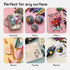 ARTISTRO Metallic Paint Pens for Rock Painting, Stone, Ceramic, Glass, Wood, Fabric, Pebbles, Scrapbook Journals, Photo Albums, Card Stocks. Set o...