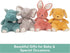 GUND Baby Oh So Snuggly Bunny Stuffed Animal, Bunny Toddler Toy, Dusty Rose Pink, 12.5"...