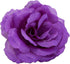 Bright Creations 50 Pack Purple Roses Artificial Flowers Bulk, 3 Inch Stemless Fake Silk for Decorations, Wedding, Faux Bouquets...