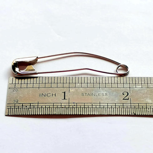 Curved Safety Pins for Quilting,Basting Pins for Quilting Curved,Size 3,50-Count...