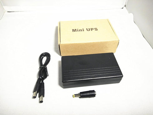 5V Home Use UPS 4000mah,14.8wh 4000mAH Capacity 5V 2A Uninterruptible Power Supply Driver Mini UPS with Back Up Battery for Smart Home Product, Mo...