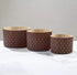 Pastry Chef's Boutique Deluxe Corrugated Panettone Paper Pan Mold - Large - 1 Kg - 6-5/8" x 4-5/16" - Pack of 6...