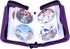 CD/DVD Case Holder, 128 Capacity CD VCD Media Wallet, Storage, Holder, Booklet, Organizer (Purple)...