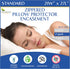 Standard Pillow Protectors (Set of 2) – Zippered Waterproof Pillow Covers Hypoallergenic Dust and Allergen Proof Pillowcase Encasement...