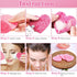120PCS Compressed Facial Sponges, Heart Shape Disposable Face Sponges with 2PCS Container, Skin Friendly Facial Sponges for Washing Face, Natural ...