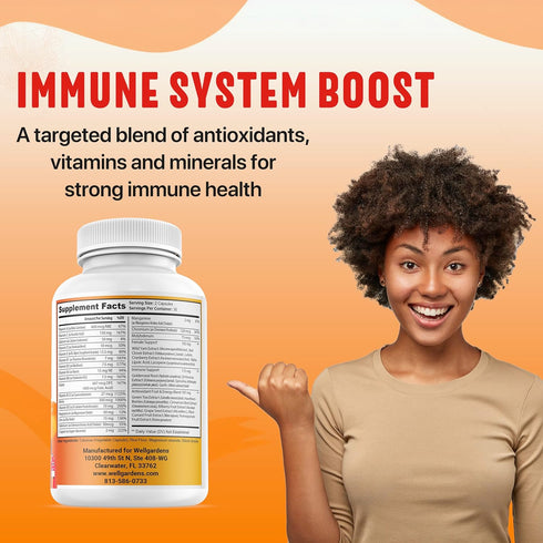 100% Pure Multivitamin for Women + Hair Growth Vitamins - Biotin, Vitamins, Minerals, Antioxidant Complex - Supports Hair Growth, Healthy Skin, St...