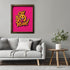 Posterizer 1 pcs-Oh Yeah- Positive Girly Minimalistic Wall art-Abstract & Modern Art-Gift for Daughter, Son, Kids-Living Room Bedroom Decor- UNFRA...