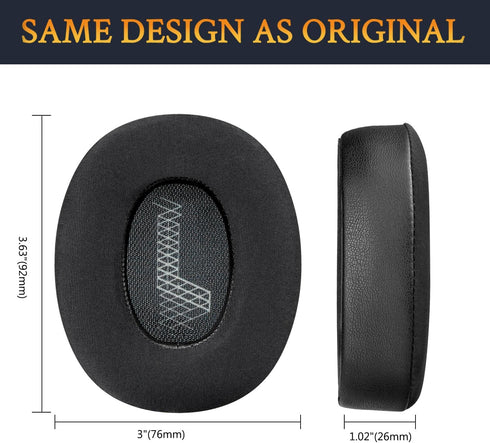 SOULWIT Cooling Gel Replacement Ear Pads for JBL E65 (E65BT E65BTNC)/Live 650 (650NC 650BTNC)/Live 660 (660NC 660BTNC)/Duet NC Over-Ear Headphones...