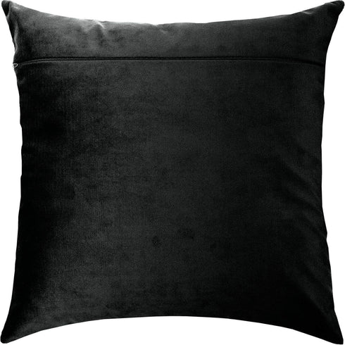 Black. Velvet Backing for Throw Pillow Kits 16 × 16 inches (with Zipper) from Europe......
