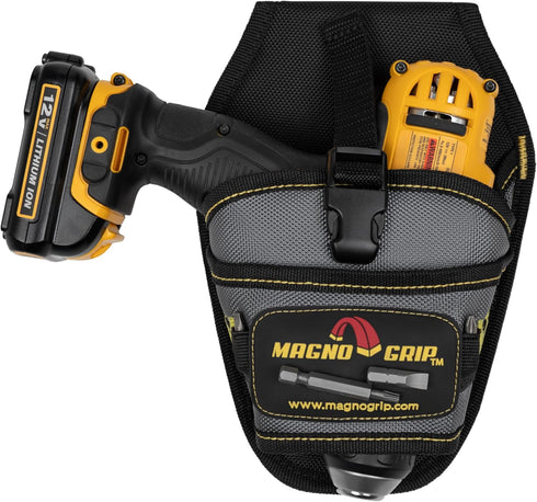 MagnoGrip 002-580 Drill Holster - Left and Right Handed with Integrated Magnetic Storage...