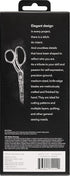 Gingher Dressmaker's Fabric Scissors with Protective Sheath - 7" Stainless Steel Shears - Sharp Knife Edge Fabric Scissors - Silver...