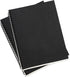 2 Pack College Ruled Notebook, Soft Black Cover Spiral Notebook, Memo Notepad Sketchbook, Students Office Business Diary Spiral Book Journal, 50 P...