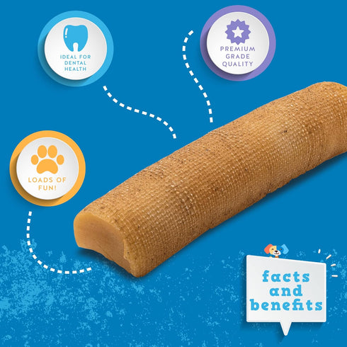 Jack&Pup Yak Cheese Himalayan Dog Chews | Dog Yak Chews for Large Dogs Aggressive Chewers | Hard Yak Cheese Stick (9oz, 3 Pack)...