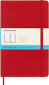 Moleskine Classic Notebook, Large, Dotted, Red Scarlet, Hard Cover (5 x 8.25)...