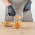 Restaurantware Bag Tek 4 x 2.3 x 8 Inch Gusset Bags 100 Heat Sealable Candy Bags - Food Safe Package Popcorn or Cookies Clear Plastic Treat Bags F...