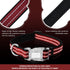 Red Reflective Mesh Padded Dog Collar, Adjustable Pet Collar with Quick Release Buckle, Durable Breathable and Fade Resistant, for Small Medium La...
