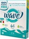 Wave Laundry Detergent Sheets - Scented (64 Loads) - Dissolves Faster & Higher Cleaning Power Over Competitors - Multi-Purpose Laundry Cleaner - 1...