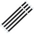 Metal Anti Tip Furniture Kit, 4 Pack Silver Furniture Anchors for Baby Proofing, TV Safety Straps For Flat Screens, Earthquake Straps, Heavy Strap...