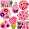 Silicone Mold Flower 8pcs Chocolate Fondant Polymer Clay Candy Gummy Mold,Rose Leaf Butterfly Bee Honey Shaped Silicone Molds for DIY Cake Cupcake...