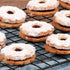 Linzer Tart Cookies | 10 Individually Wrapped Shortbread Cookies | Fresh & Delicious Italian Cookies | Linzer Tortes | Jelly Filled Cookies | Gour...