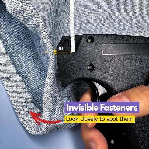 Stitchy Quick Clothing Fixer Stitch Gun for Clothes,Micro Tagging Gun for Clothing Mini Stitch Gun Price Tag Gun,Quick Stitch Sewing Gun Instant H...