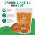 Jiva Organics Ras El Hanout Moroccan Seasoning 1.75 oz – Premium Spice Blend for Authentic Marinades & Rubs - Organic, Non-GMO...