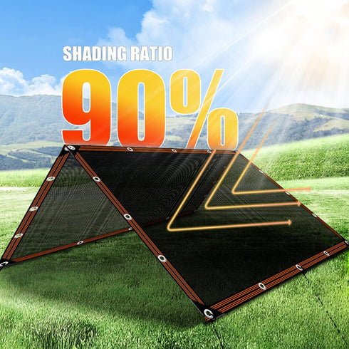 Garden Shade Cloth 6x3 for Plants,Sun Shades Outdoor for Patio,Shade Sails Mesh with Grommets for Vegetable Greenhouse Canopy,Sunblock Net for Chi...