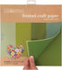 Lia Griffith Frosted Craft Paper, 12" x 12", Succulent Pack 20 Sheets...