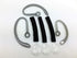 Premium Replacement Earbuds Ear Tips + Ear Hook Loops + Foam Spare + Earpads Fit Kit for Plantronics CS540 Savi W440 W740 W745 WH500 EarLoops EarH...