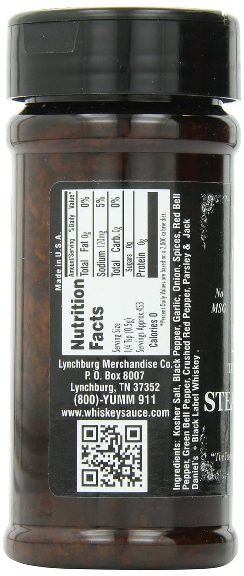Historic Lynchburg Tennessee Whiskey Steak & Burger Seasoning...