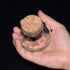 Clear Glass Bottle With Cork Stopper Assorted Shapes Bud Vases Jars Message Wish Bottle 1 Piece (Round Ball)...