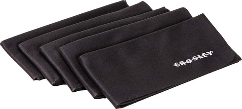 Crosley AC1018A-BK Lint-Free Record Cleaning Cloths, 5 Pack...