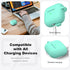 R-fun Compatible with AirPods 3 Case Cover, Silicone Protective Accessories Skin with Keychain Compatible with Apple AirPod 3rd Generation 2021 fo...