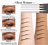 Eyebrow Pencil, 4 Tip Microblade Eyebrow Pen, Smudge-Proof brow pen, waterproof eyebrow pencil, Long-Lasting Natural Eye Brow Pencils for Women (D...