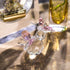 H&D HYALINE & DORA Pink Crystal Cut Double Butterfly Collectible Gift, Handmade Art Glass Animal Figurine, Gift Boxed...