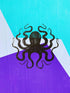 Reusable Octopus Cthulhu Squid Stencil 11" x 8.5" - Durable, Versatile Crafting Tool...