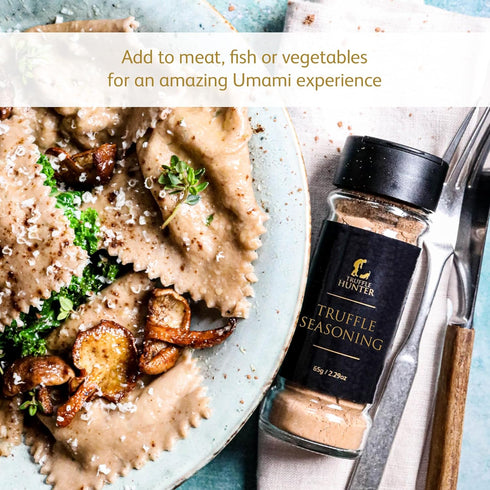 TruffleHunter - Black Truffle Seasoning - Umami - Gourmet Condiments - 2.29 Oz...
