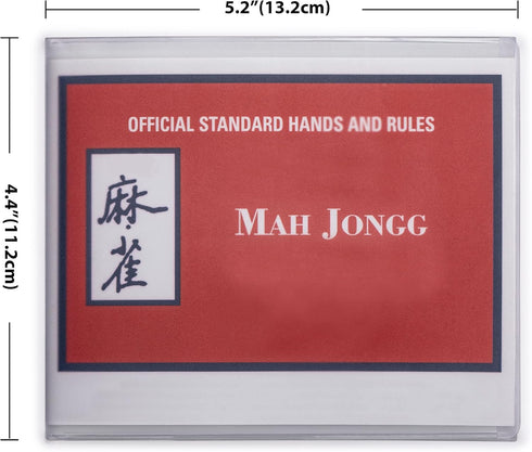 Yellow Mountain Imports National Mah Jongg League Scorecard Cover - Standard (Fits 5.13 x 4-inch Mahjong Score Card) - 2023 Edition...