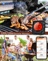 BFOUR Meat Thermometer Wireless Bluetooth, LCD Digital Meat Thermometer with Dual Probe, Wireless Remote BBQ Thermometer for Smoker Kitchen Cookin...