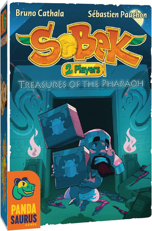 Sobek 2 Players Treasure of The Pharaoh Board Game Expansion | Strategy Game | Family Game for Kids and Adults | Ages 10+ | 2 Players | Avg. Playt...