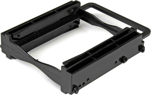 StarTech.com Dual 2.5" SSD/HDD Mounting Bracket for 3.5? Drive Bay - Tool-Less Installation - 2-Drive Adapter Bracket for Desktop Computer (BRACKE...