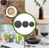 Plant Coaster Mat, 6PCS 3 Sizes Round Felt Plant Saucers for Indoors Plant Reversible Absorbent Waterproof Fabric Plant Pot Saucers for Gardening ...