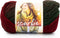 Lion Brand Yarn Scarfie Yarn for Knitting and Crocheting, Deep Red/Dark Green, 1 Pack......