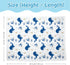 Whale Baby Blanket for Boys or Girl 30x40 - Soft Kids Throw Minky Blankets with Dotted Backing for Babies - Toddler Newborn Nursery Crib Bedding B...