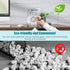 Clear Acrylic White Board 8x6 Inches, Frameless Desktop Dry Erase Board with Flexible Magnetic Stand and Markers, Mini Whiteboard Desk Accessories...
