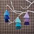 3Pcs Handmade Bohemian Tassel Keychain Colorful Boho Keychain Personalized Bag Charm Tassel Keychain for Women...