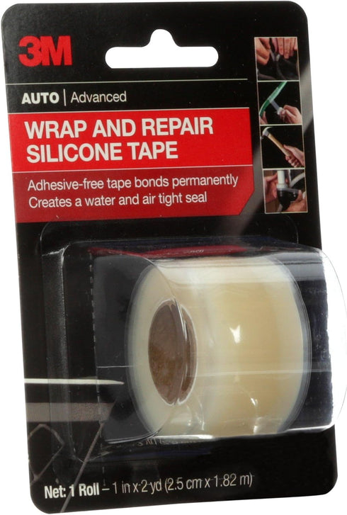 3M Wrap and Repair Silicone Tape, 03625, 1 in x 6 ft...